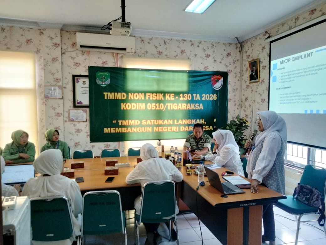 Pentingnya Keluarga Berencana: Sosialisasi TMMD ke-130 di Kabupaten Tangerang