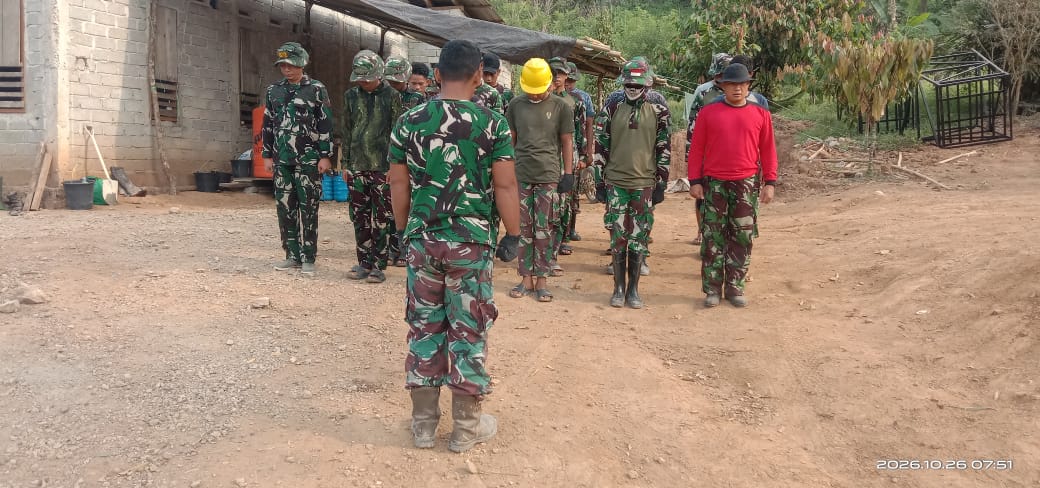 TMMD ke-130:Implementasi Disiplin dalam Pelaksanaan Tugas