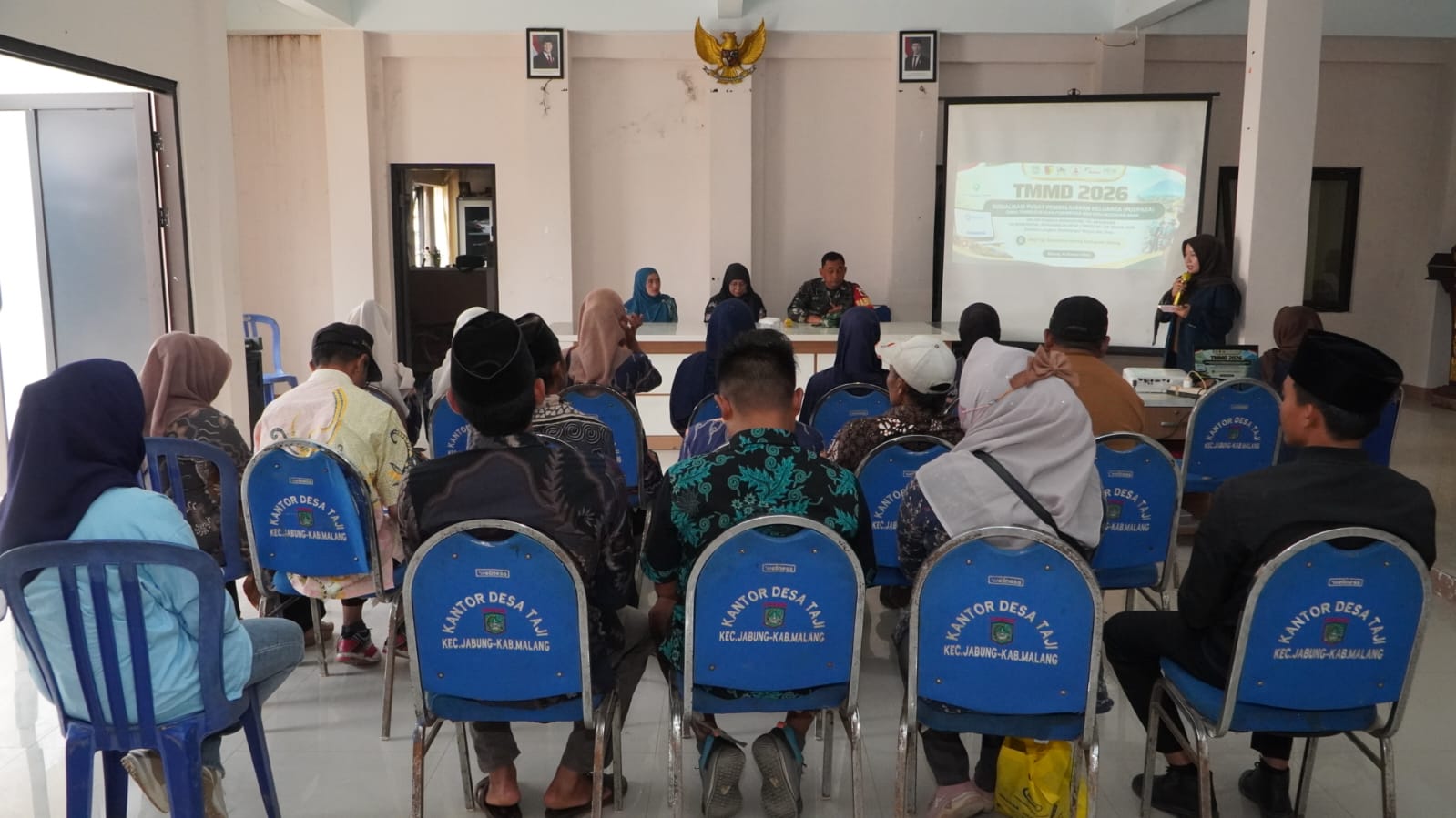 Sosialisasi Pemberdayaan Perempuan dan Perlindungan Anak dalam Rangka TMMD ke-130 Kodim 0818/Kabupaten Malang