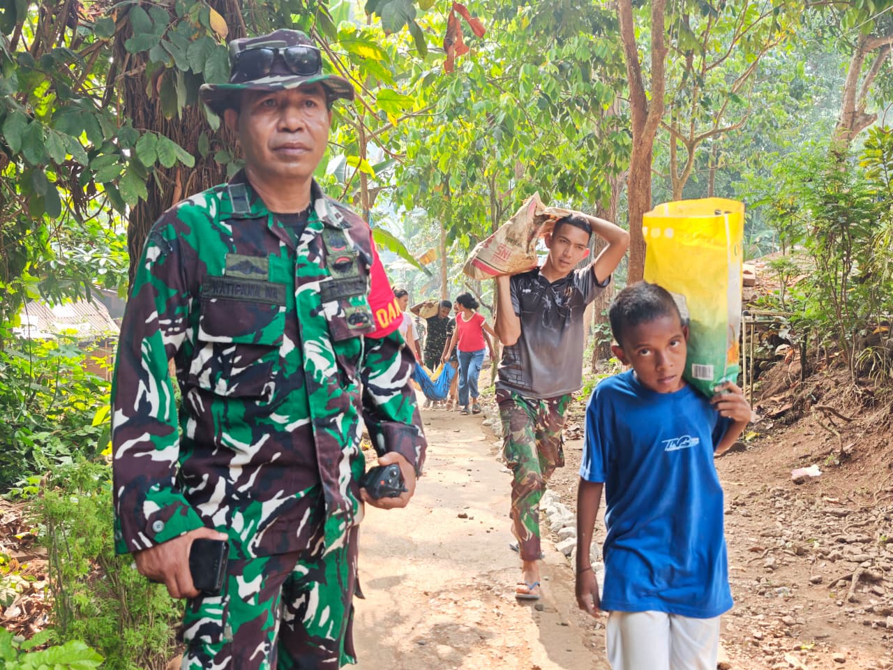 Lebih dari Sekadar Pembangunan, TMMD Ke-130 Kodim 1504/Ambon Perkuat Kemanunggalan TNI dan Rakyat di Dusun Seri
