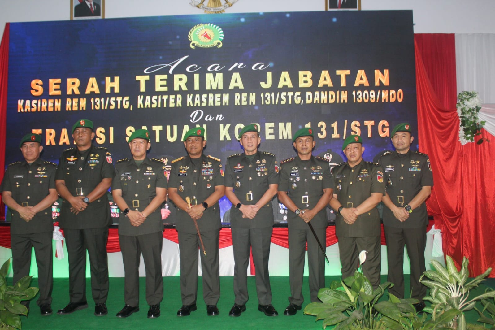 Acara Sertijab Dandim 1309/Manado, Komitmen pada Pembaruan Kepemimpinan Acara Sertijab Dandim 1309/Manado, Komitmen pada Pembaruan Kepemimpinan