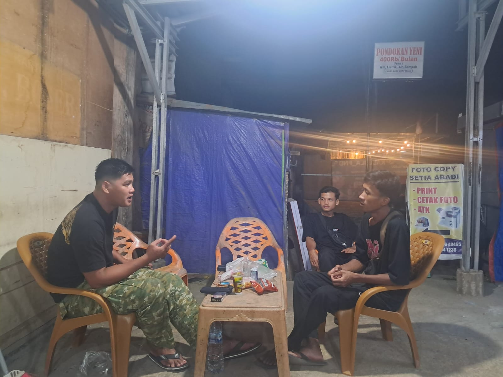 Interaksi Malam TNI dalam TMMD Tingkatkan Hubungan dengan Masyarakat Bengkulu