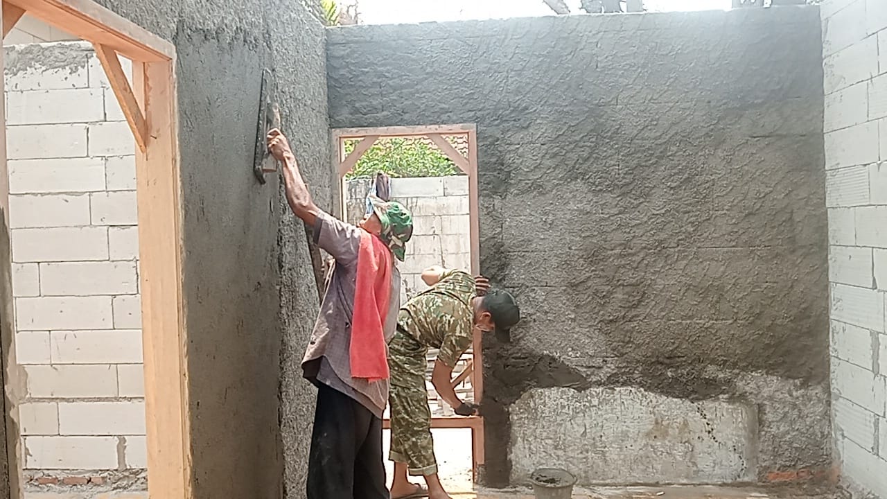 Komitmen TNI Mewujudkan Hunian Layak Melalui Proyek TMMD untuk Bapak Nasir