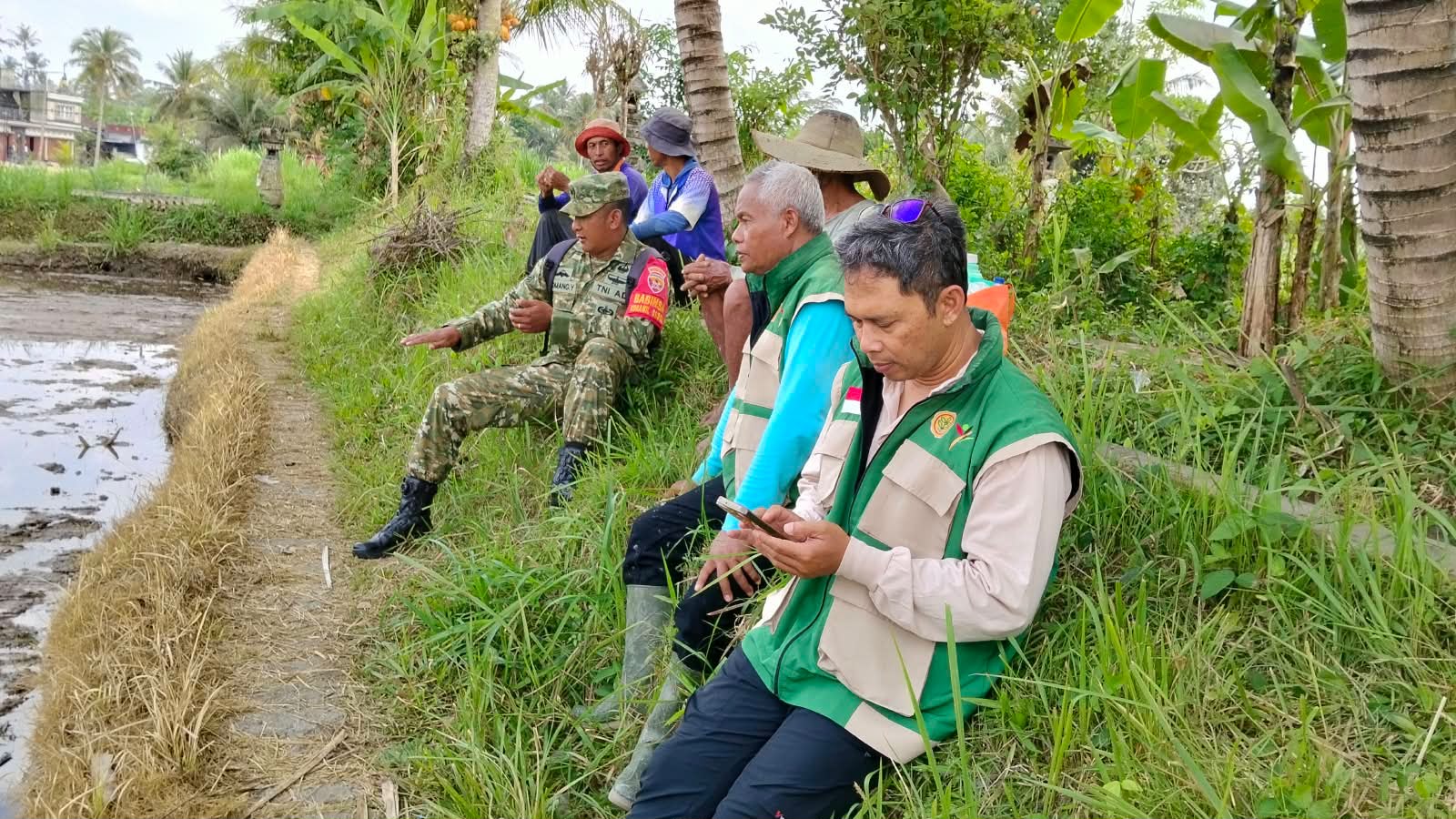 Kolaborasi Babinsa dan PPL Dukung Pertanian di Bangli