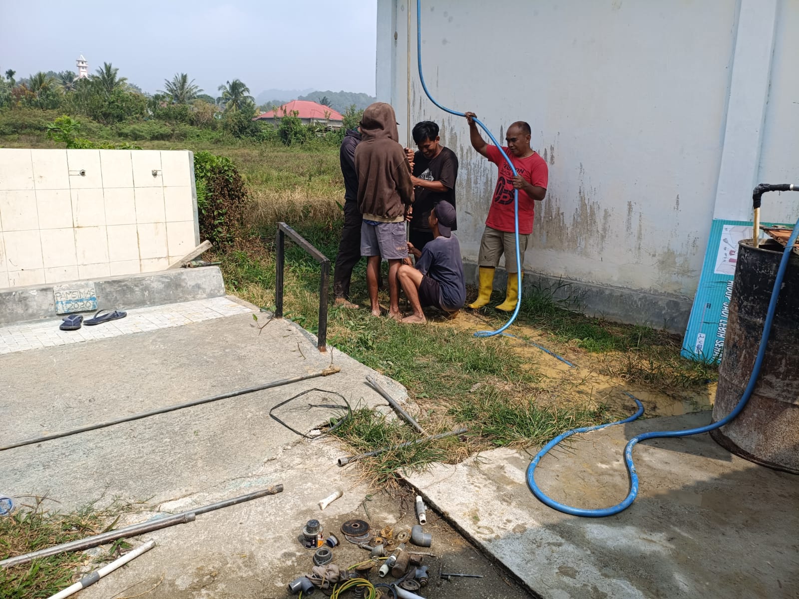 Inisiatif TMMD ke-130 Kodim 1307/Poso Tingkatkan Akses Air Bersih di SDN 7 Pamona