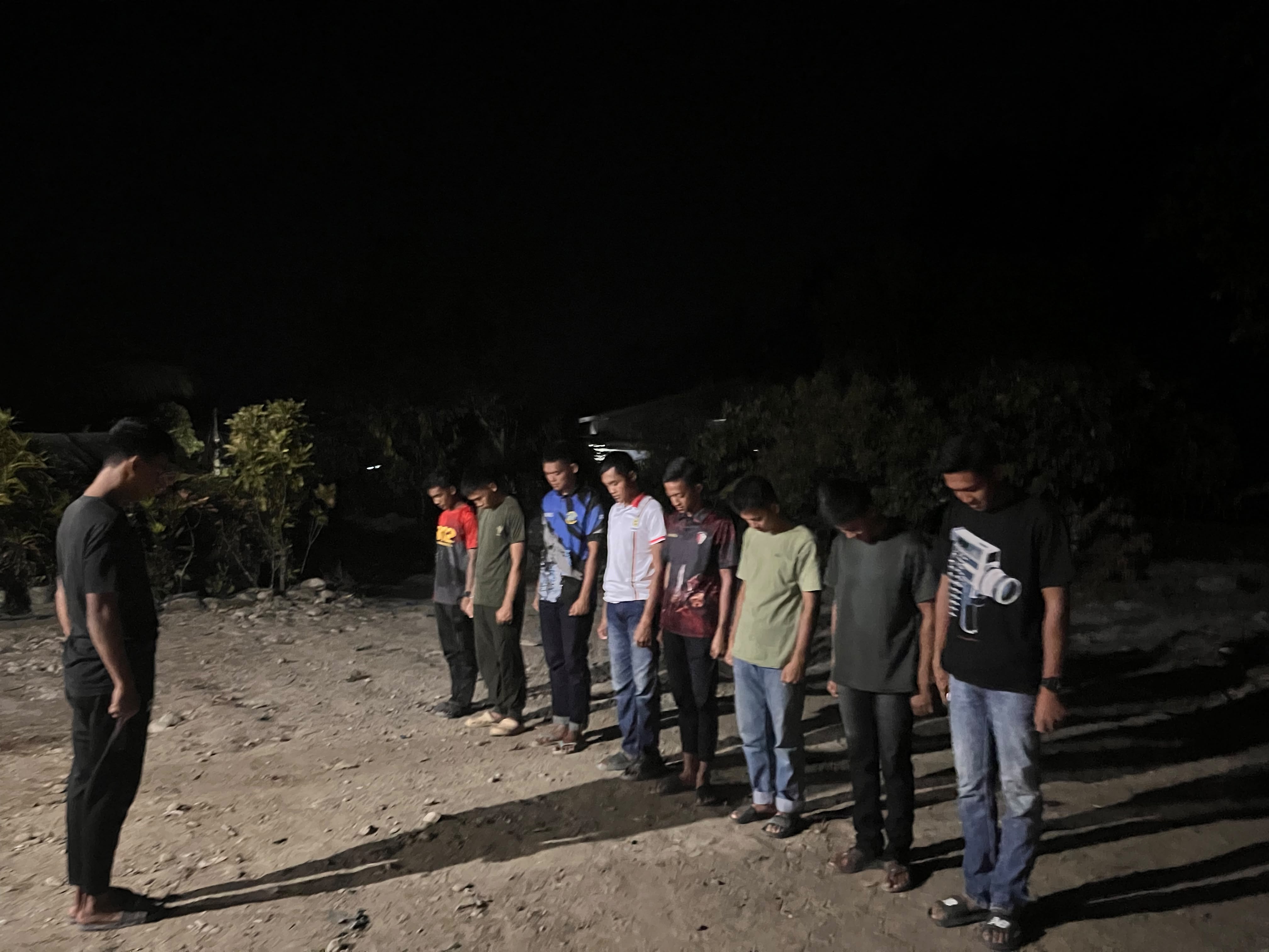 Rapat Malam Satgas TMMD untuk Tindak Lanjut Pembangunan di Luwu Timur