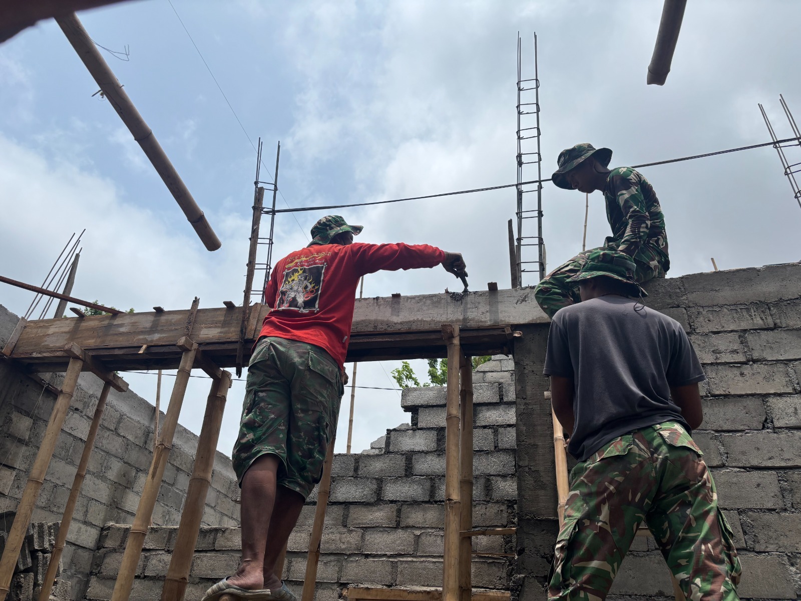 Kemajuan Proyek RTLH di Desa Pojok