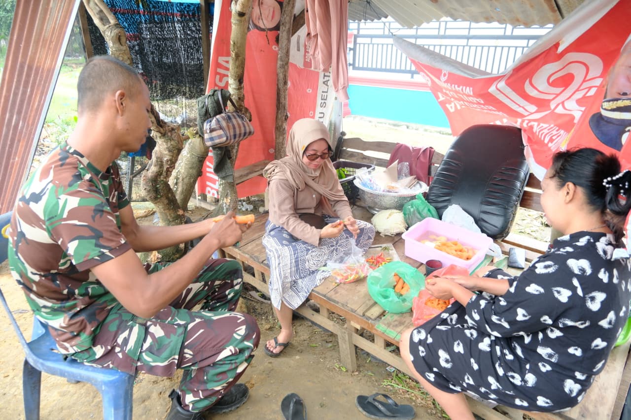 Satgas TMMD ke-130 Kodim 0209/LB Jadikan Kedekatan dengan Warga Prioritas Utama