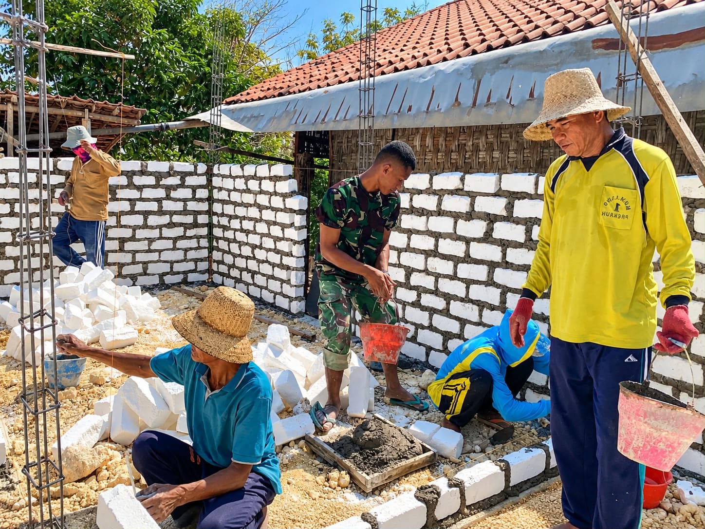 Dari Tabungan Hasil Bertani hingga Bantuan TMMD, Impian Rumah Raji Perlahan Terwujud