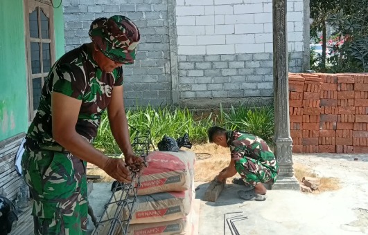 Satgas TMMD: Membangun Jamban untuk Kesejahteraan Keluarga Suparlan
