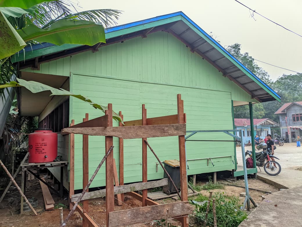 TMMD Ke-130 Kodim 1013: Pembenahan TK Al-Qur’an di Muara Bakah