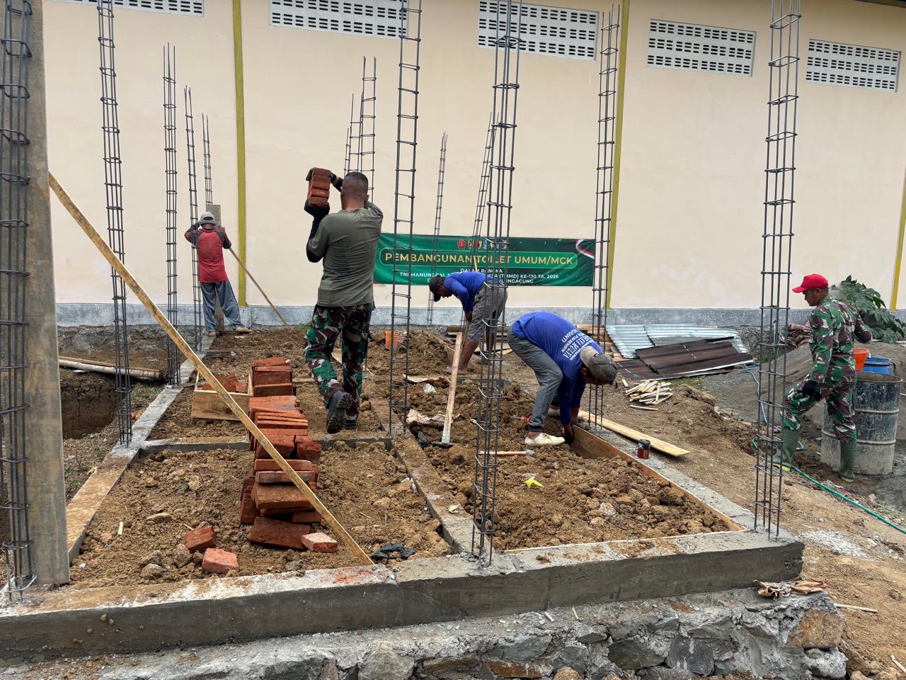 TMMD Kodim Tulungagung: Membangun Fasilitas Sanitasi untuk Masyarakat