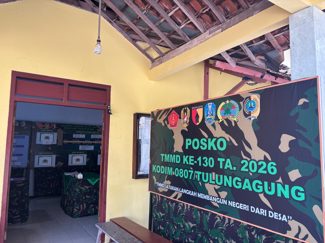 Posko TMMD Tulungagung: Mengintegrasikan Pembangunan dan Manajemen Informasi