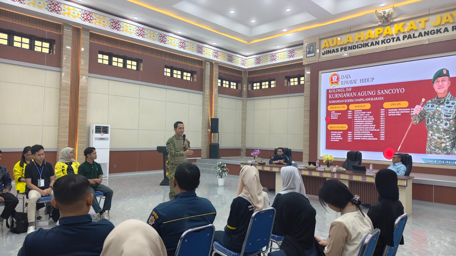 Dandim 1016/Plk Serukan Bela Negara kepada Pemuda