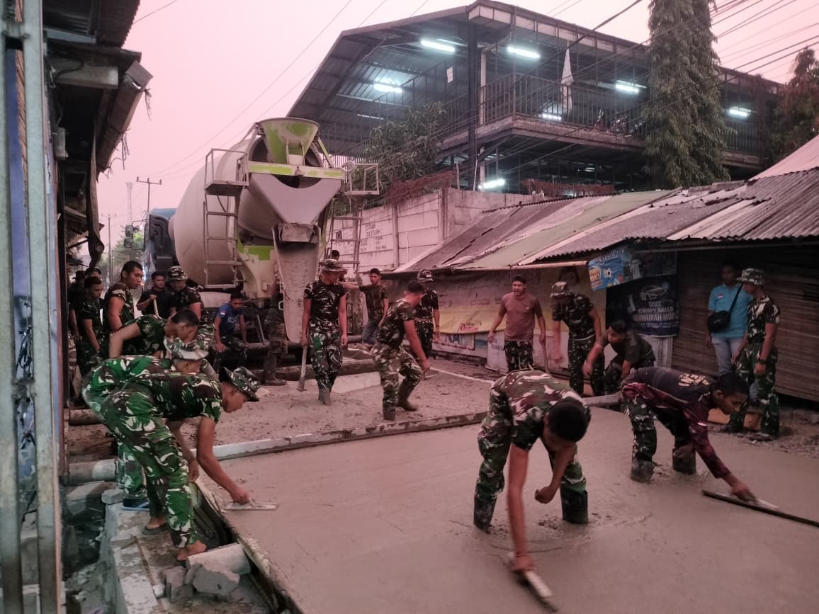 Satgas TMMD ke-130 Gencarkan Pembangunan Jalan untuk Kemudahan Warga Sumur Bandung