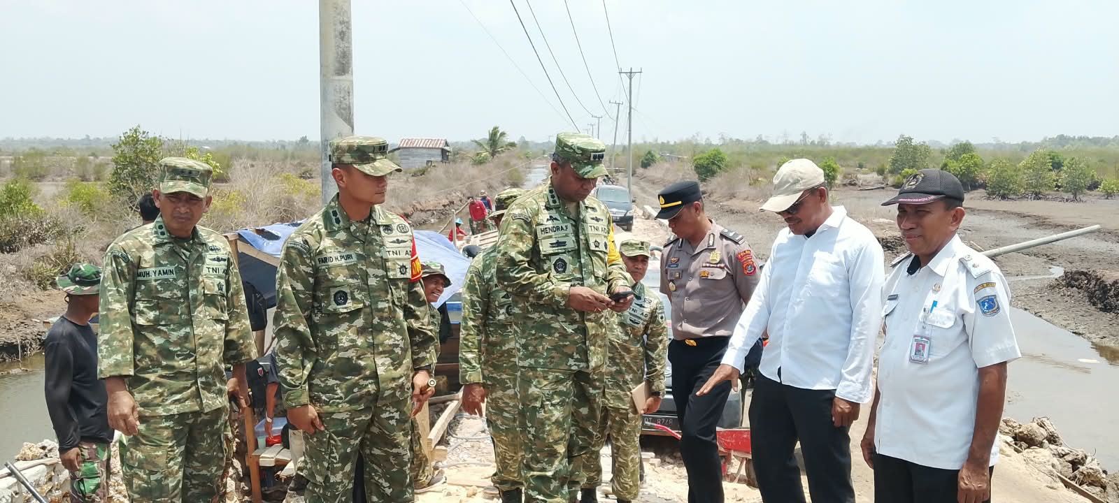 Mabes TNI Tinjau Perkembangan Infrastruktur Program Desa di Muna