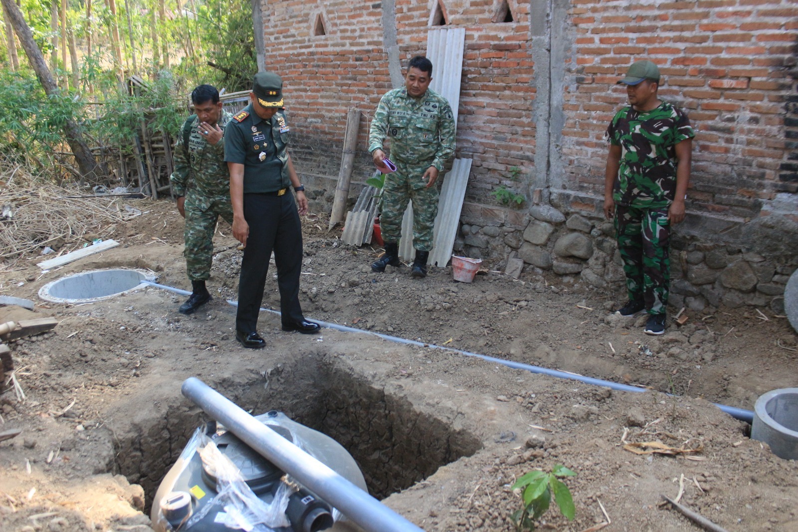 Monitoring Pembangunan TMMD ke-130 di Tulungagung