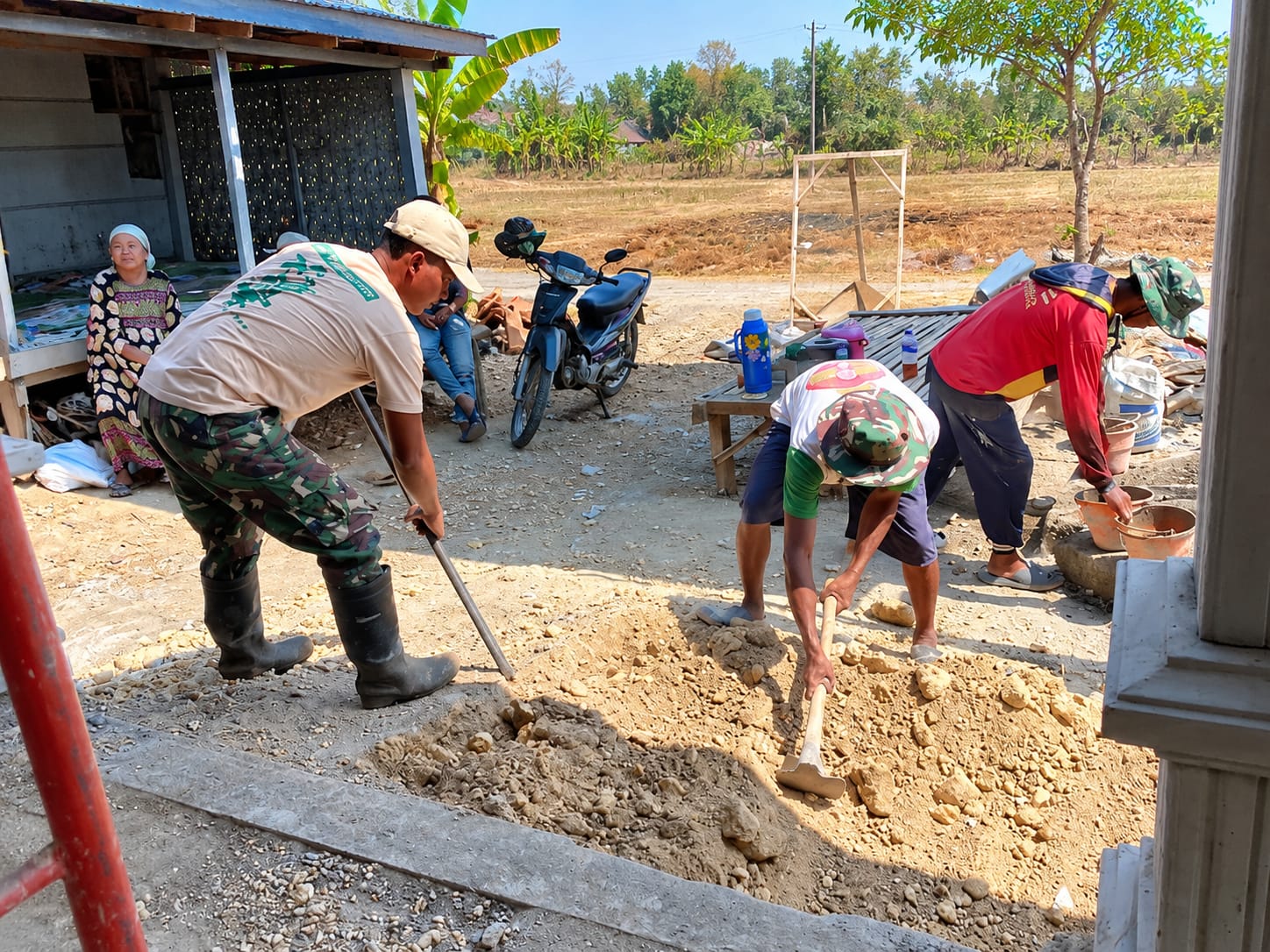 Ketenangan Hidup Tosan Segera Terwujud, TMMD ke-130 Pamekasan Capai 95 Persen