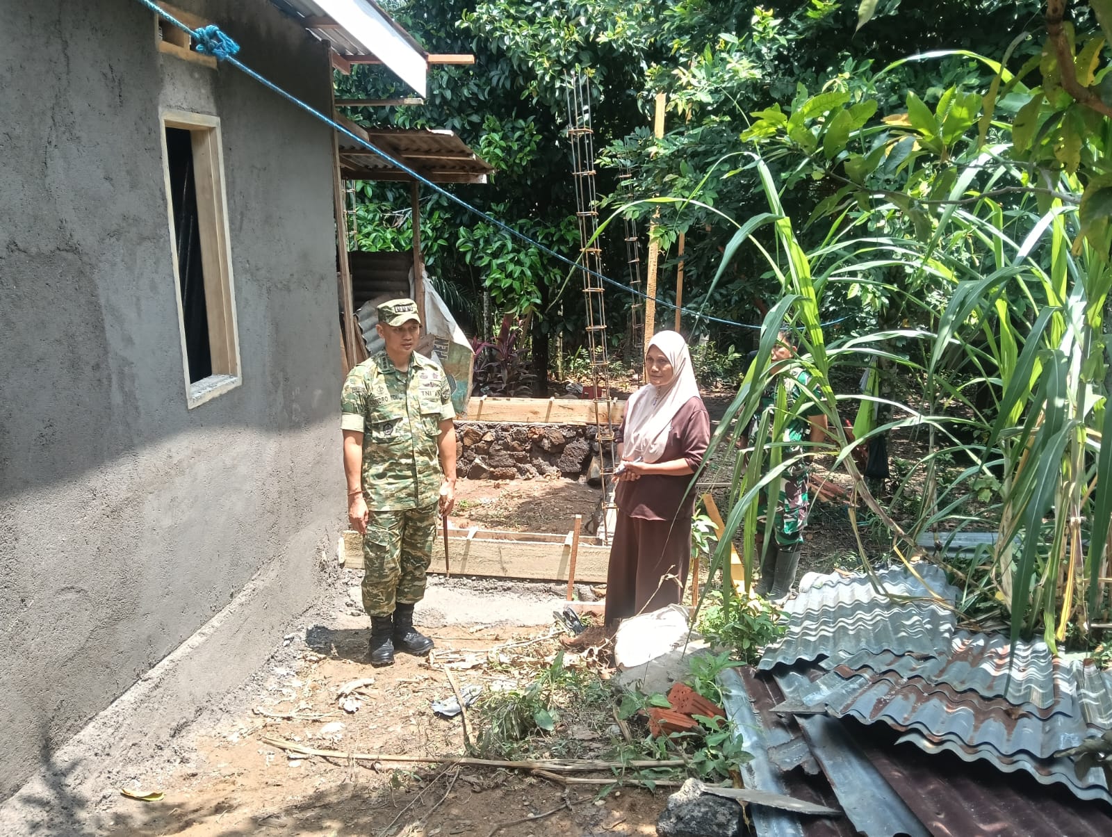 Kolonel Inf Condro Edi Wibowo Tinjau Progres Rumah Layak Huni di Bengkulu