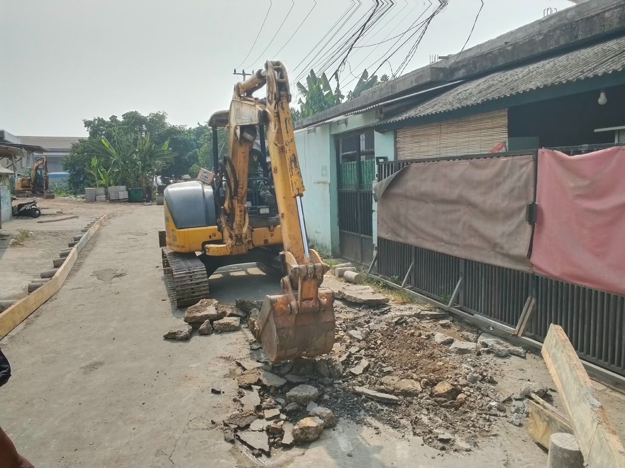 Persiapan Optimal Pengecoran, Satgas TMMD Tingkatkan Kualitas Jalan