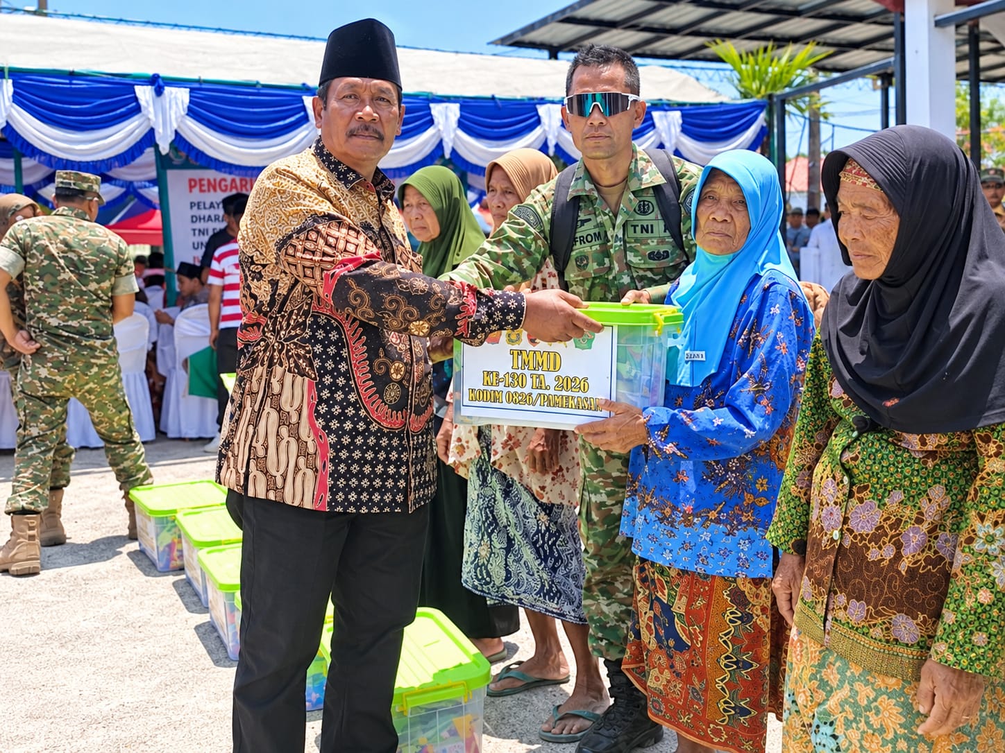 TNI Tingkatkan Kualitas Hidup Desa Jarin Lewat Program Pembangunan Kolaboratif
