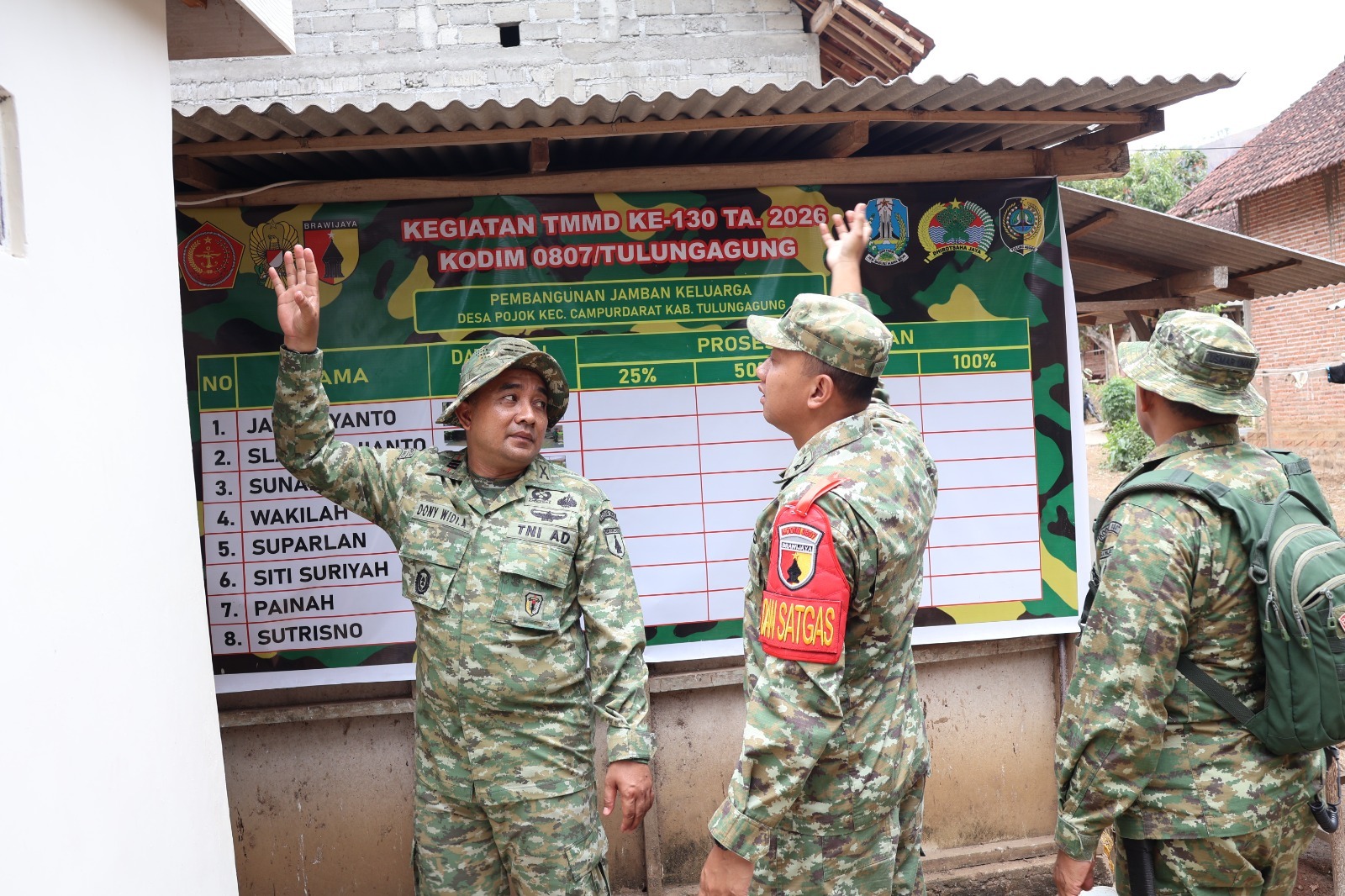 Program TMMD ke-130: Jambanisasi Tuntas, Hidup Sehat Terjamin