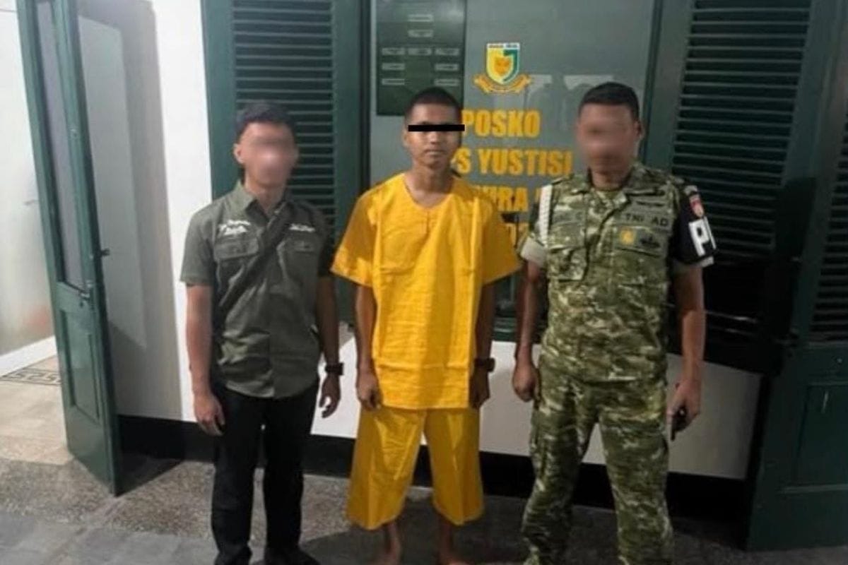 Letda Inf AG Ditetapkan Tersangka, Proses Hukum Berlangsung di TNI AD