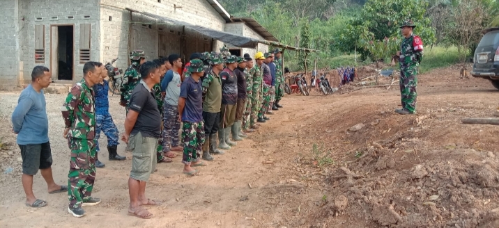 Satgas TMMD Gelar Apel Pagi untuk Optimalisasi Kerja di Luwu Timur