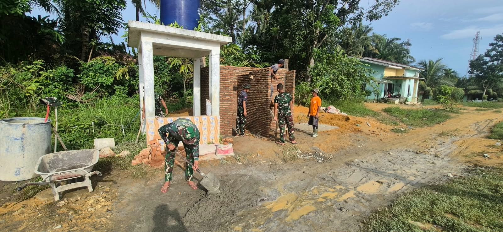 MCK TMMD ke-130 Mulai Tampilkan Struktur yang Menguntungkan Warga