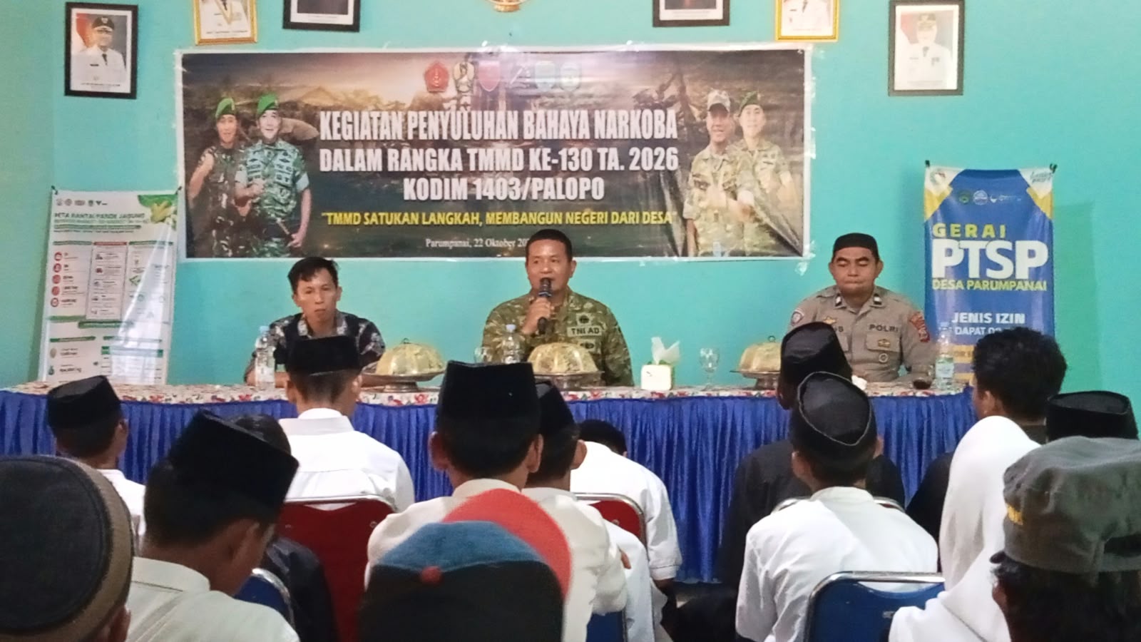 Edukasi Masyarakat Desa Parumpanai untuk Ciptakan Lingkungan Bebas Narkoba
