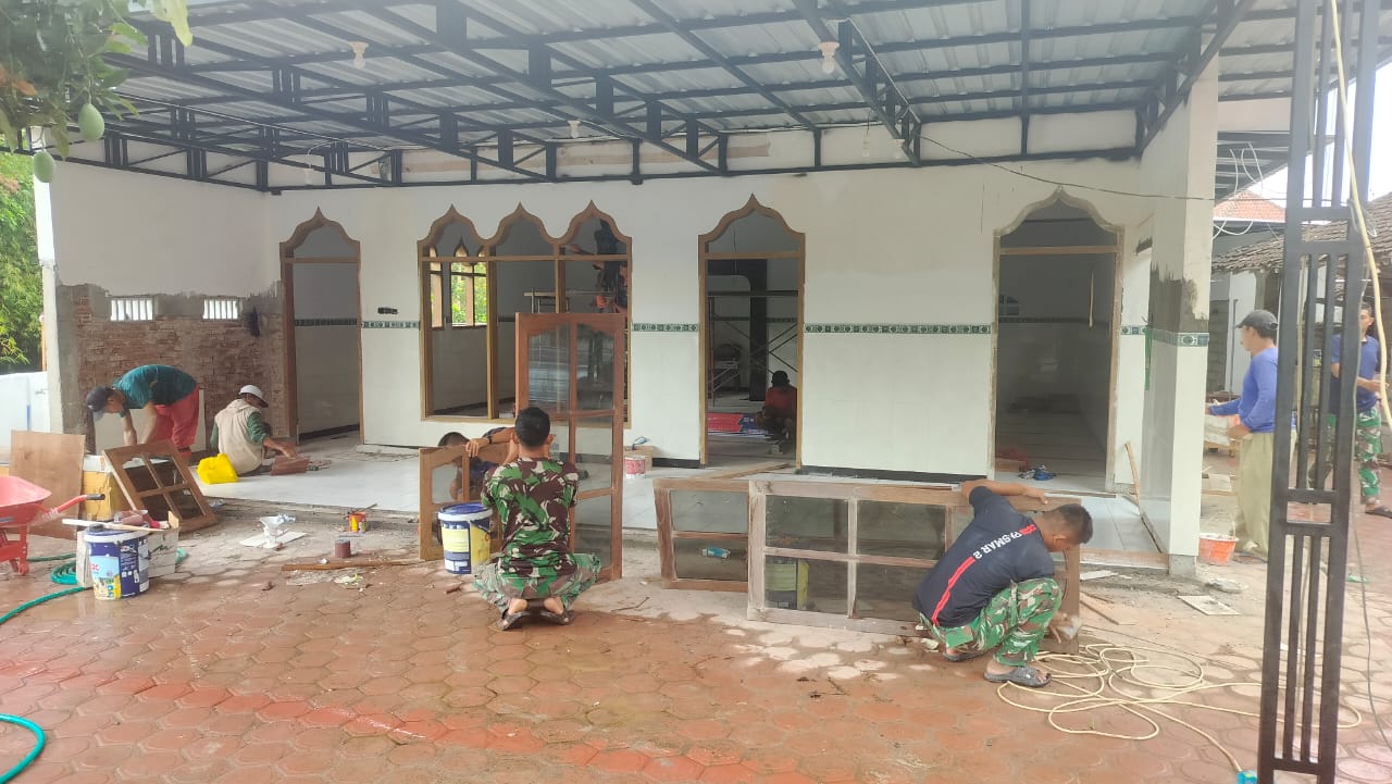 Masyarakat Pojok Bersinergi dengan Satgas TMMD Dalam Pembangunan MCK