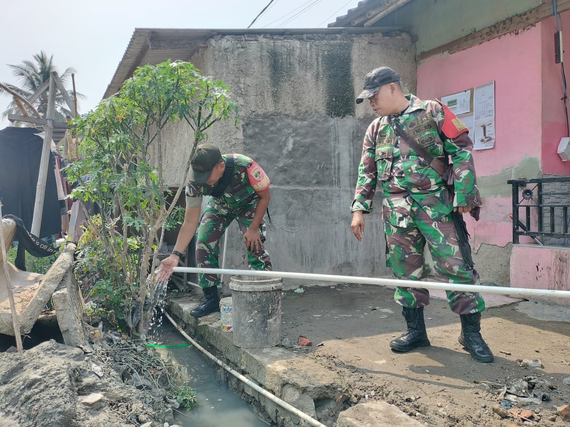 TMMD ke-130 Penuhi Kebutuhan Air Bersih Untuk Penduduk Sumur Bandung