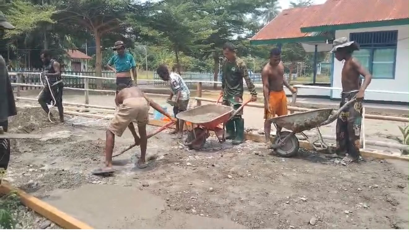 TMMD ke-130: Progress Infrastruktur Yamboi Tercatat Selama Enam Hari