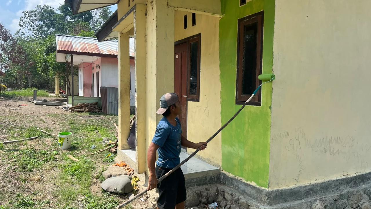 Kepedulian TNI dalam Membangun Hunian Layak di TMMD ke-130