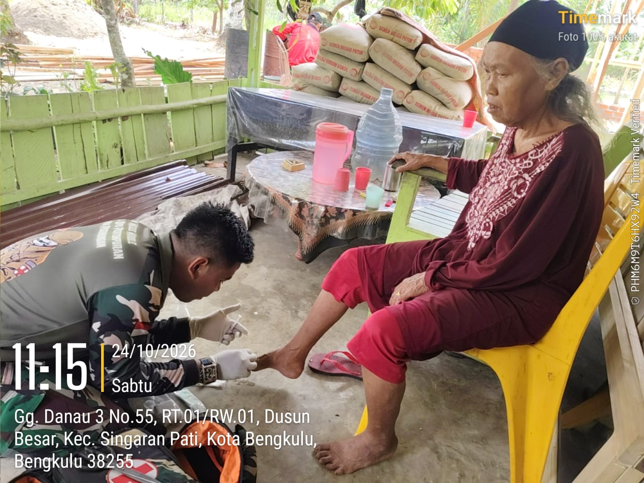 Satgas TMMD ke-130: Dedikasi untuk Kesehatan dan Kesejahteraan Warga Bengkulu