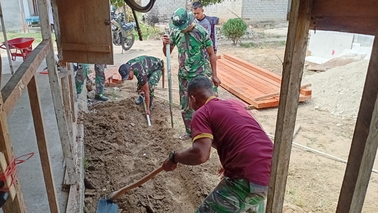 Pembangunan Rumah Layak Huni Arianto Atan di Soe Capai Progres Awal Pembangunan Rumah Layak Huni Arianto Atan di Soe Capai Progres Awal