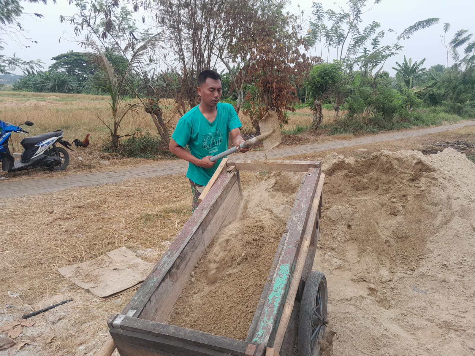Kemajuan Proyek RTLH Ibu Sukesti oleh TMMD ke-130