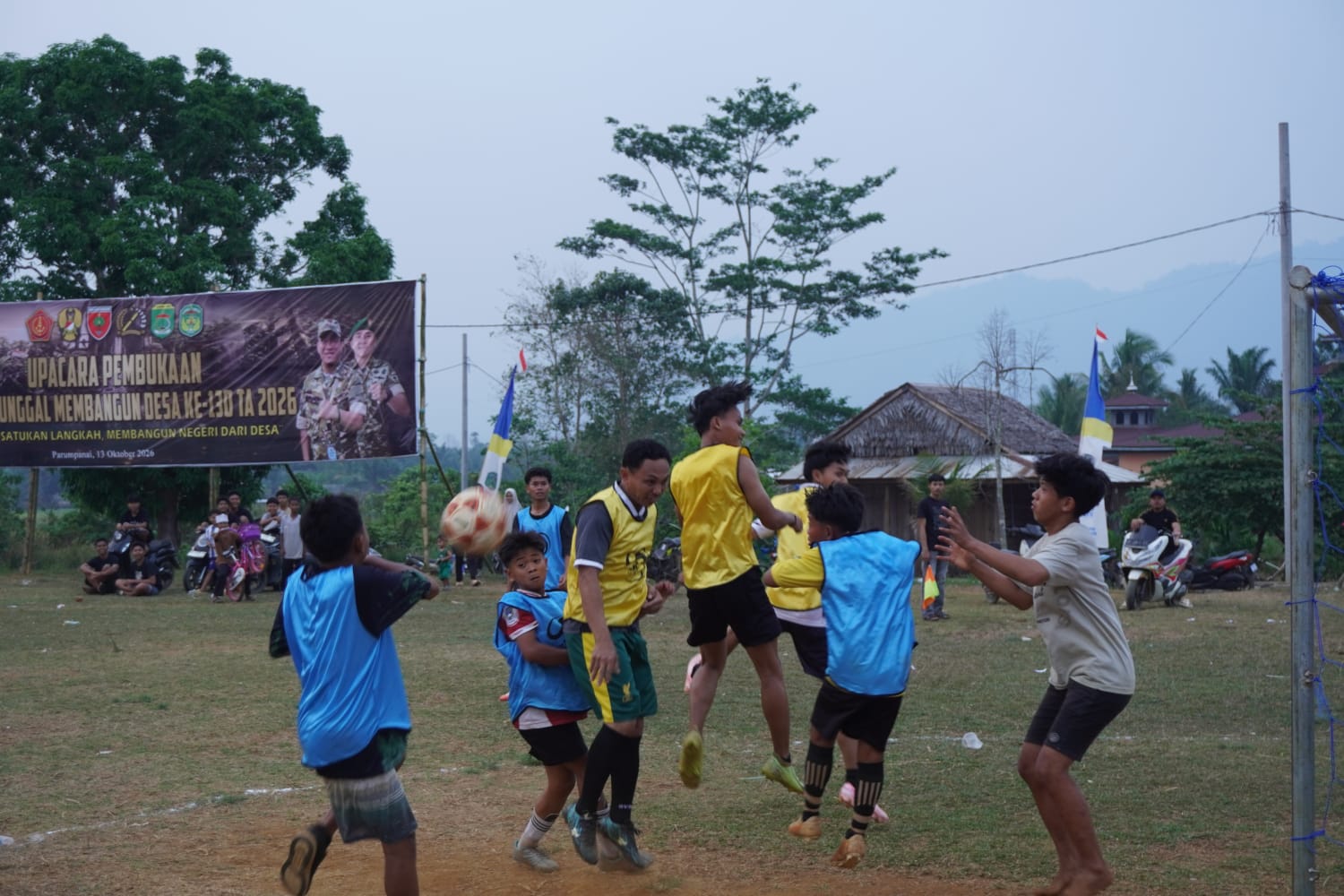 Aldi dan Mimpi Menjadi Juara, Semarak Sepak Bola Anak-Anak di TMMD Cup Parumpanai
