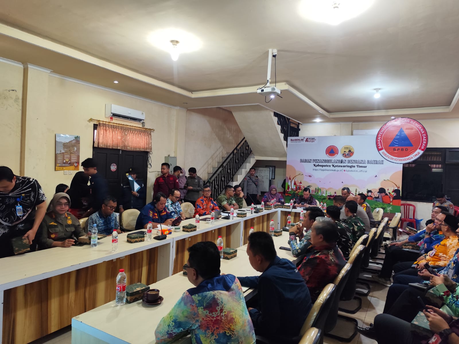 Rapat Koordinasi Penanganan Karhutla di Kotawaringin Timur