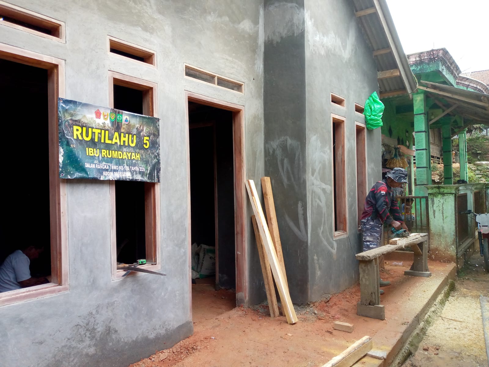 TMMD ke-130 Mendorong Pembangunan Rutilahu untuk Warga Citorek yang Lebih Sejahtera