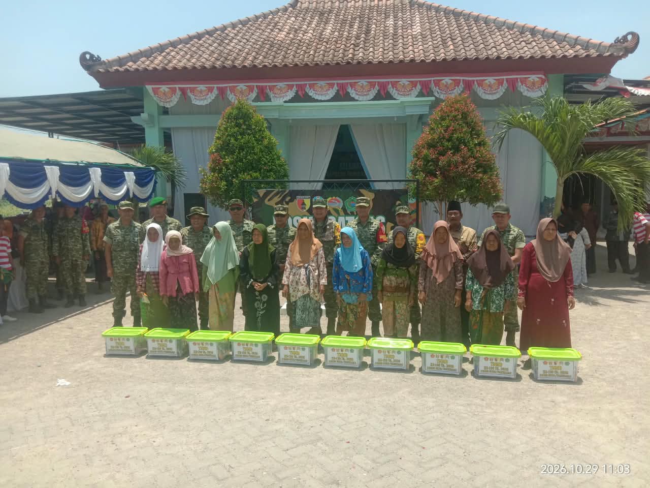 Laksma Agung Tinjau Keberhasilan Program TMMD Ke-130 di Desa Jarin