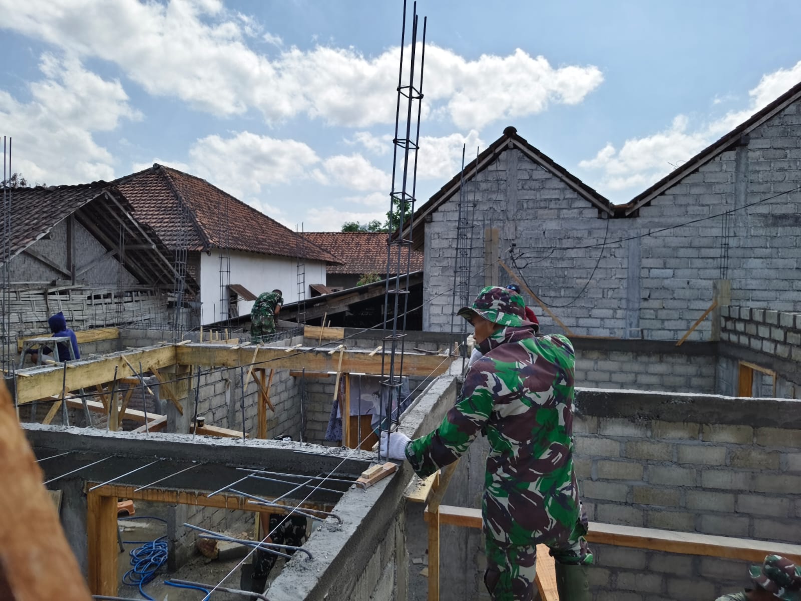 Prioritas Satgas TMMD: Ciptakan Tempat Tinggal Layak Di Tulungagung