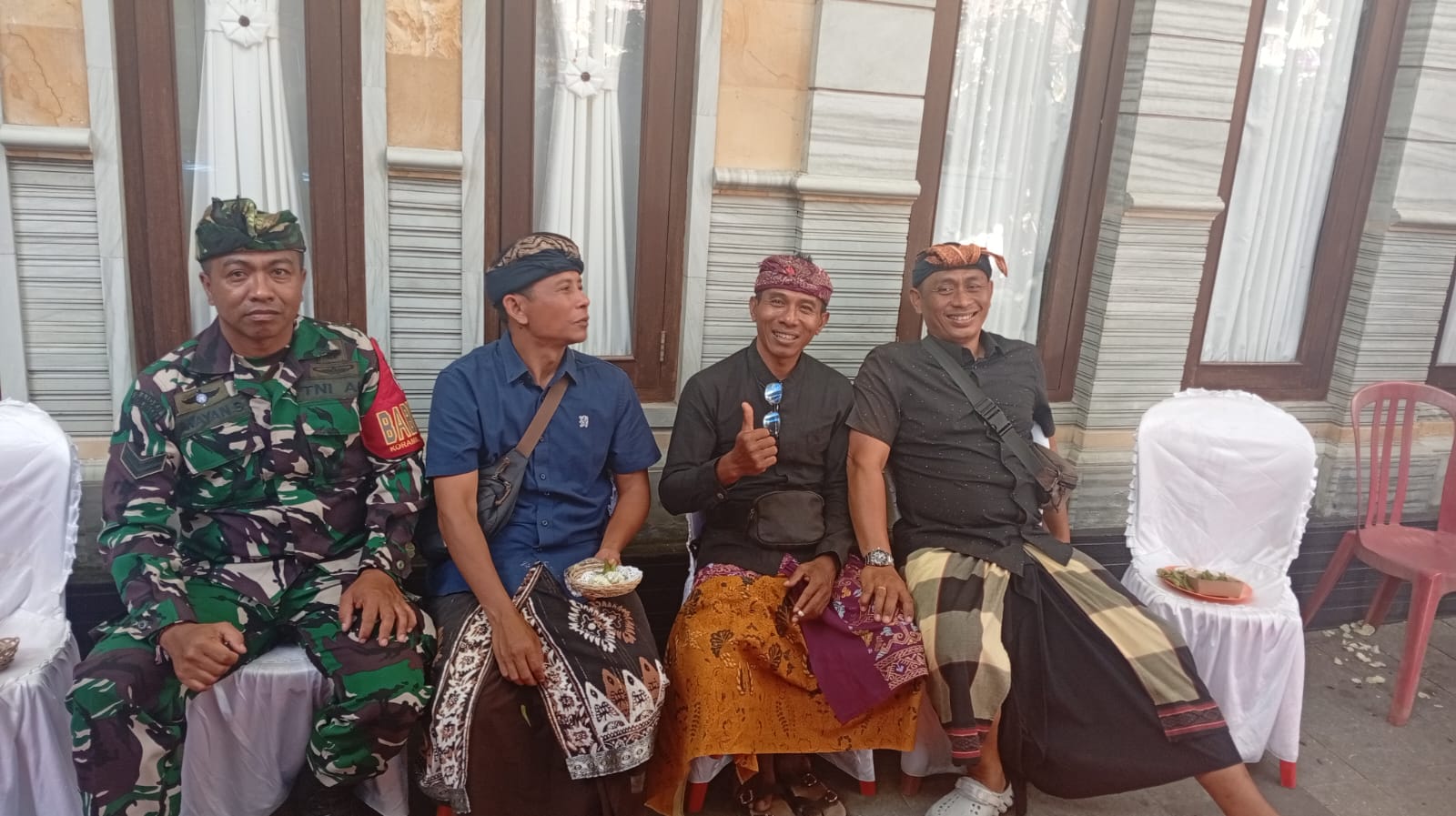 Kehadiran Babinsa Dalam Acara Pernikahan, Memperkuat Tali Silaturahmi