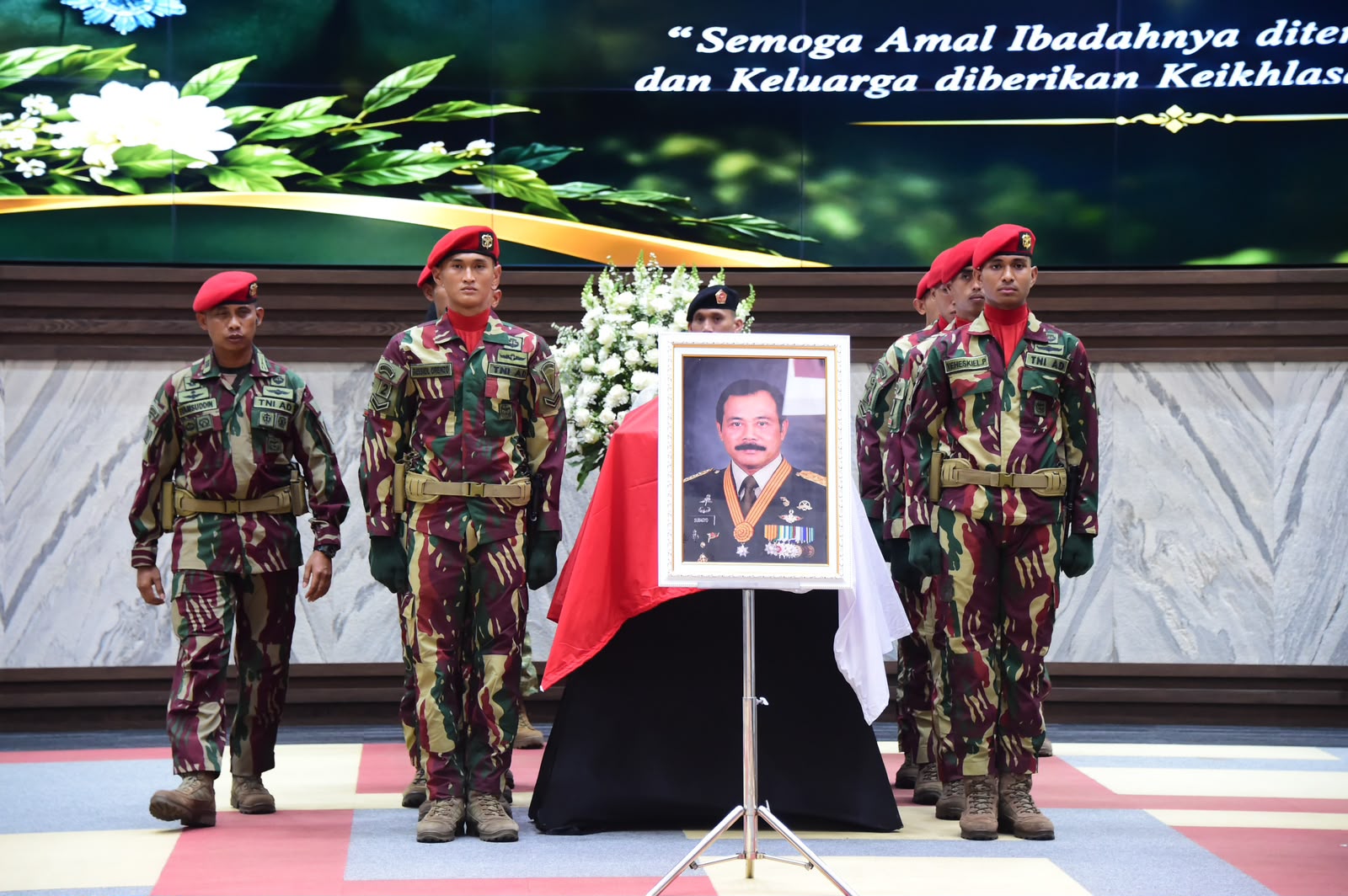 Penghormatan Perpisahan bagi Jenderal TNI (Purn.) Subagyo Hadi Siswoyo