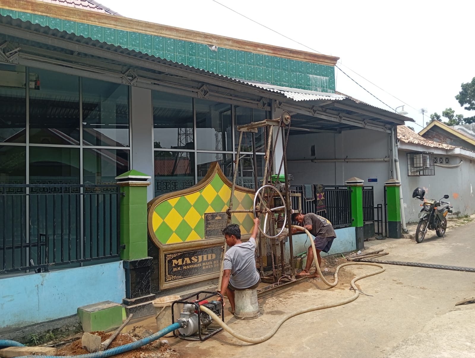 Pembangunan Tiga Sumur Bor TMMD ke-130 Kodim 0407/Kota Bengkulu Memasuki Tahap Akhir
