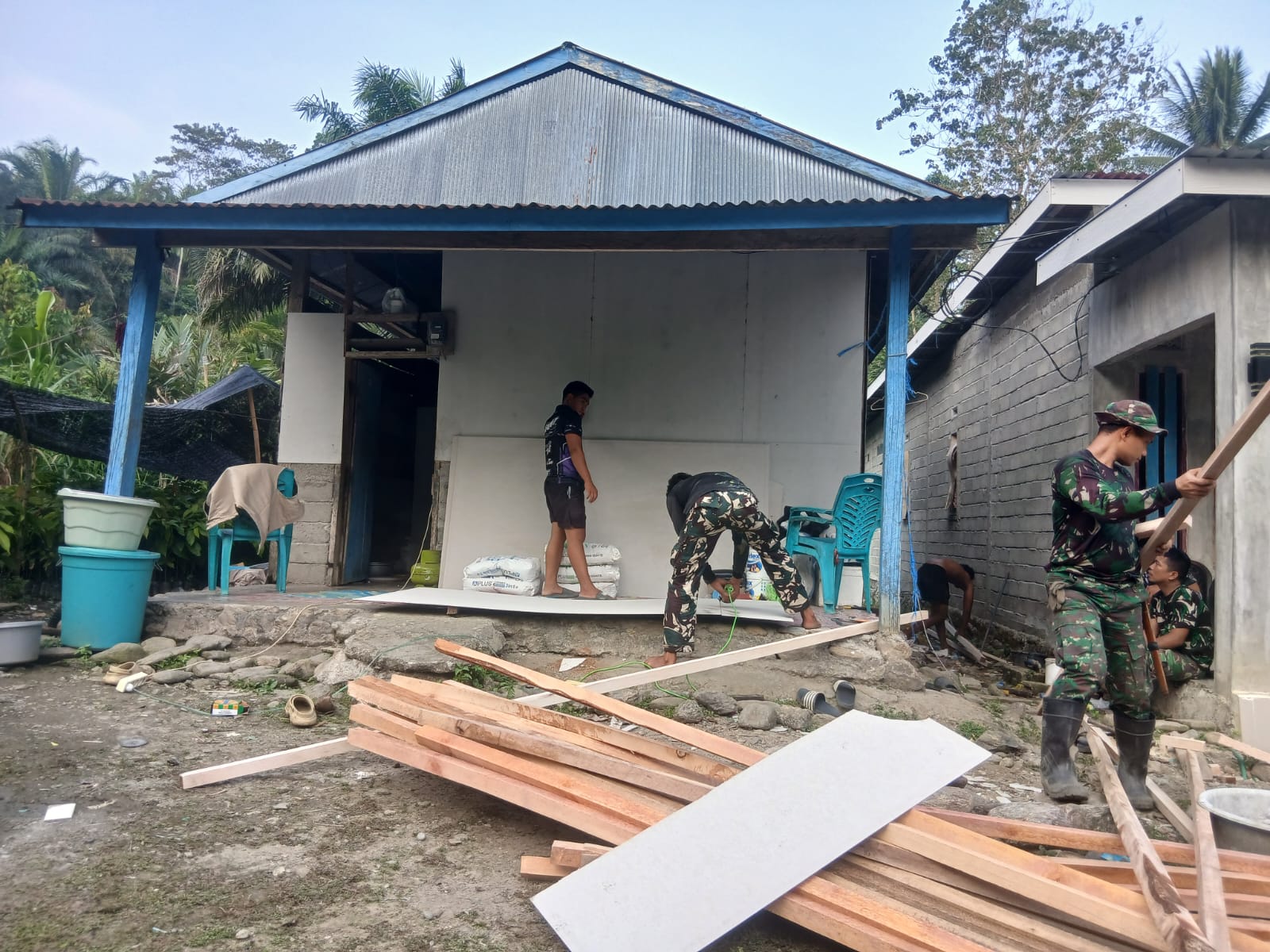 Program TMMD ke-130 Kodim Palopo: Lima Rumah Warga Akan Direhab