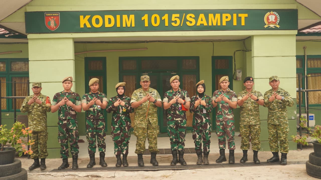 Dandim 1015/Sampit Ajak Mahasiswa Unhan RI Tingkatkan Semangat Nasionalisme