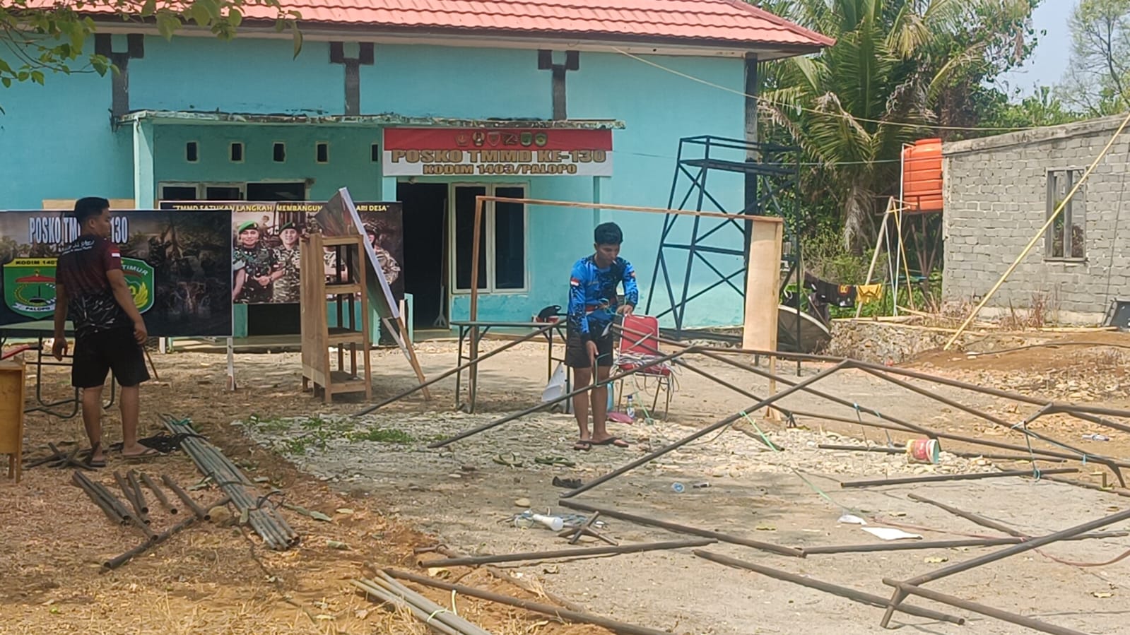 Kesiapan Strategis Satgas TMMD ke-130 Terhadap Evaluasi Tim Pengawas di Luwu Timur