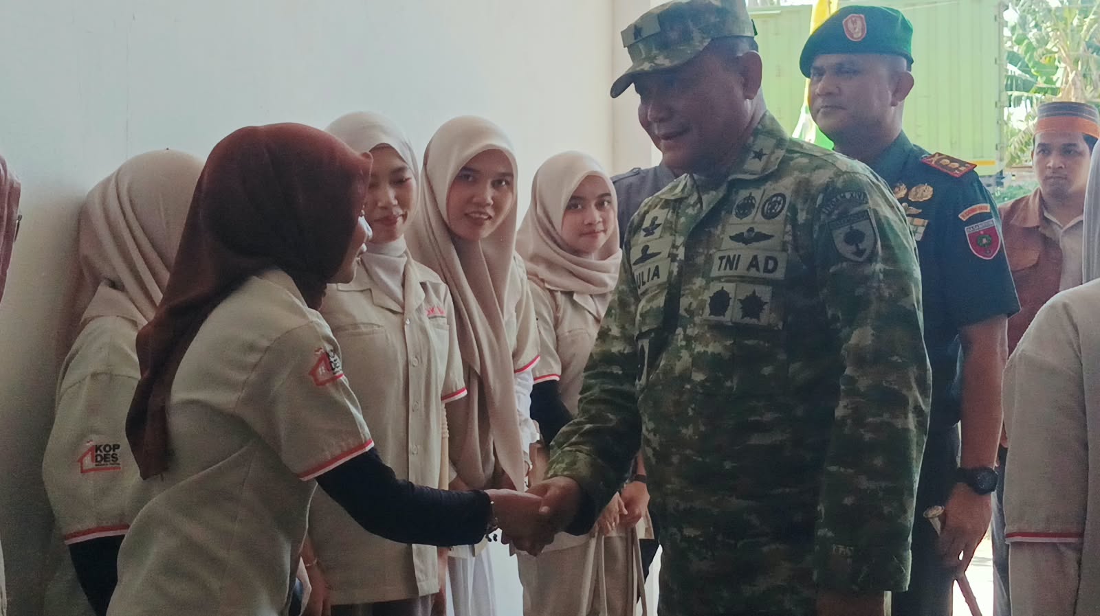 Brigjen TNI Aulia Fahmi Dalimunthe Tinjau Kesiapan Koperasi di Sidrap