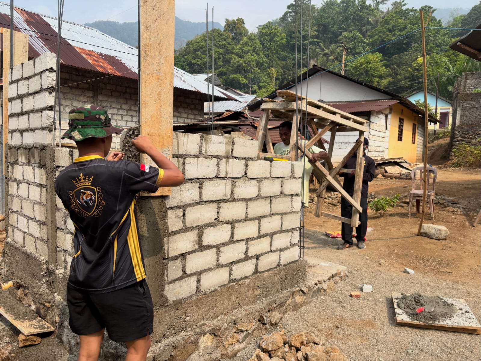 Lima Unit Rumah Warga Diperbaiki dalam Program TMMD 2026
